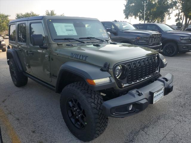 2025 Jeep Wrangler WRANGLER 4-DOOR WILLYS 2025 Jeep Wrangler WRANGLER 4-DOOR WILLYS