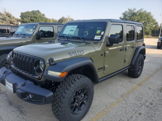 2025 Jeep Wrangler WRANGLER 4-DOOR WILLYS 2025 Jeep Wrangler WRANGLER 4-DOOR WILLYS