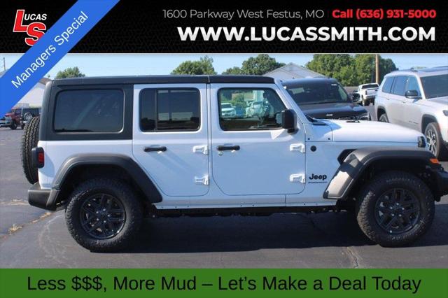 2024 Jeep Wrangler WRANGLER 4-DOOR SPORT S 2024 Jeep Wrangler WRANGLER 4-DOOR SPORT S