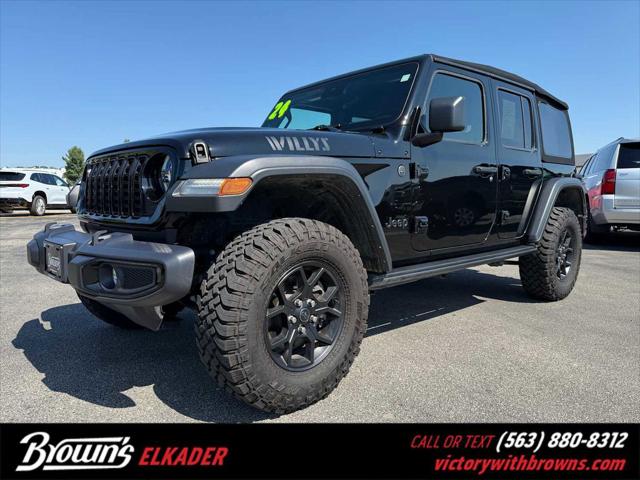 2024 Jeep Wrangler 4-Door Willys 4x4 2024 Jeep Wrangler 4-Door Willys 4x4