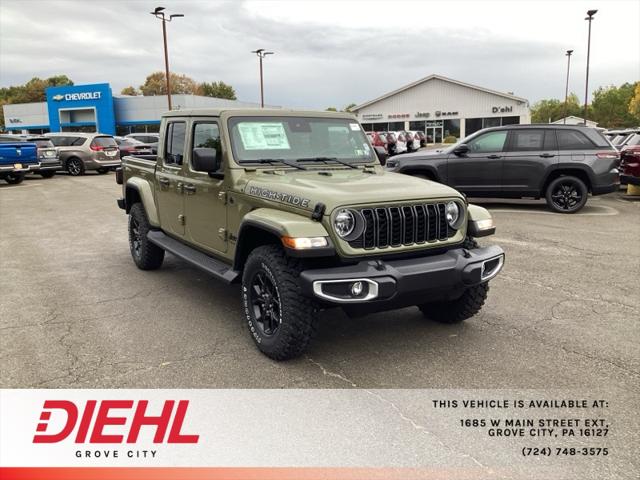2025 Jeep Gladiator GLADIATOR HIGH TIDE 4X4 2025 Jeep Gladiator GLADIATOR HIGH TIDE 4X4