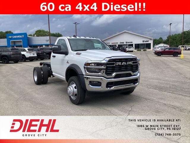 2025 RAM Ram 5500 Chassis Cab RAM 5500 TRADESMAN CHASSIS REGULAR CAB 4X4 60 CA