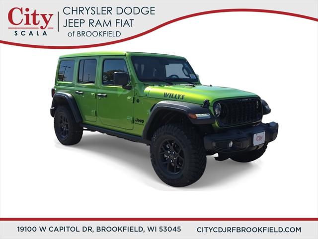 2025 Jeep Wrangler WRANGLER 4-DOOR WILLYS 2025 Jeep Wrangler WRANGLER 4-DOOR WILLYS