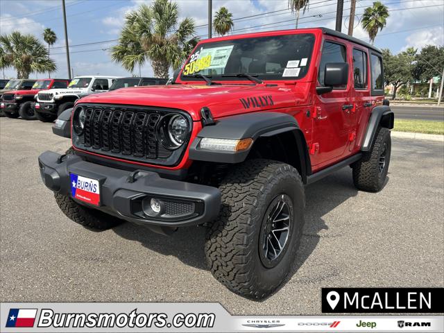 2025 Jeep Wrangler WRANGLER 4-DOOR WILLYS 2025 Jeep Wrangler WRANGLER 4-DOOR WILLYS