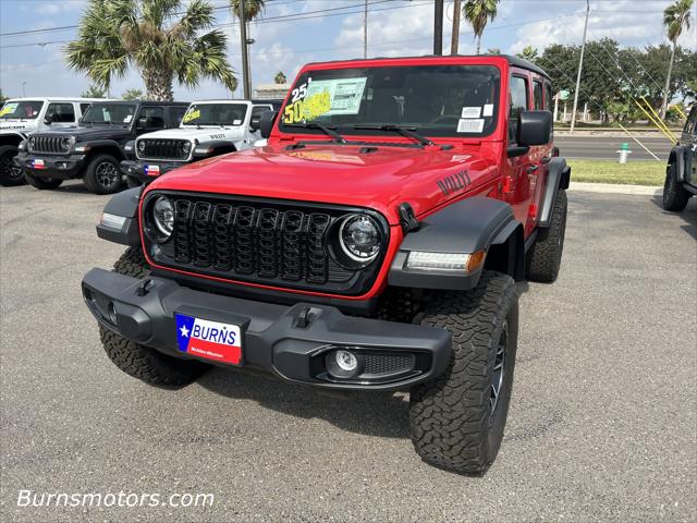 2025 Jeep Wrangler WRANGLER 4-DOOR WILLYS 2025 Jeep Wrangler WRANGLER 4-DOOR WILLYS