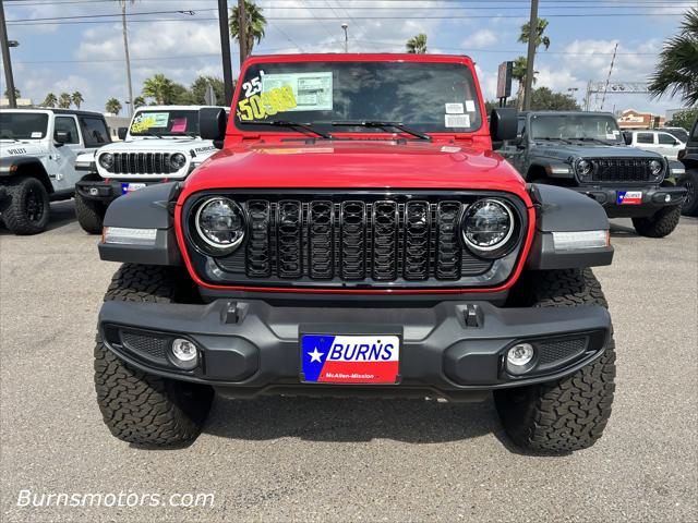 2025 Jeep Wrangler WRANGLER 4-DOOR WILLYS 2025 Jeep Wrangler WRANGLER 4-DOOR WILLYS