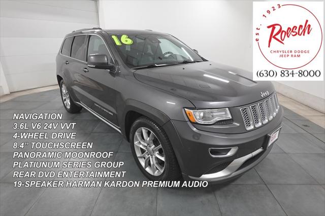 2016 Jeep Grand Cherokee Summit