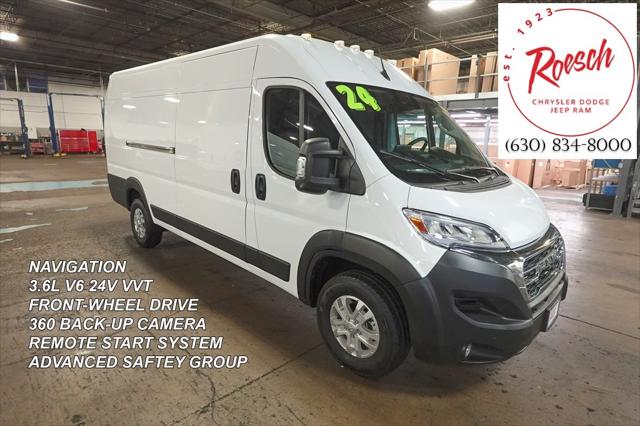 2024 RAM ProMaster 3500 Cargo Van SLT+ High Roof 159 WB EXT