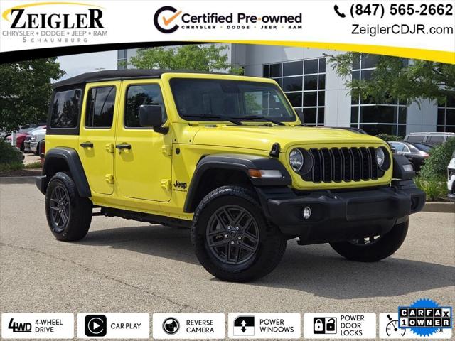 2024 Jeep Wrangler 4-Door Sport S 4x4 for sale in Schaumburg, IL