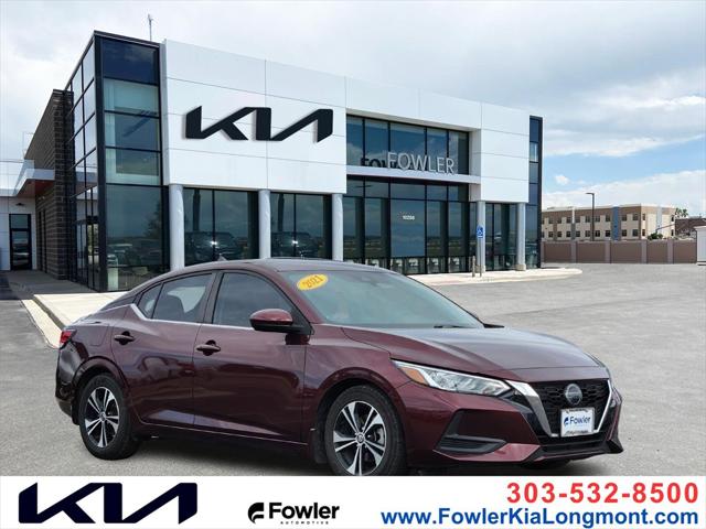 2021 Nissan Sentra SV Xtronic CVT 2021 Nissan Sentra SV Xtronic CVT