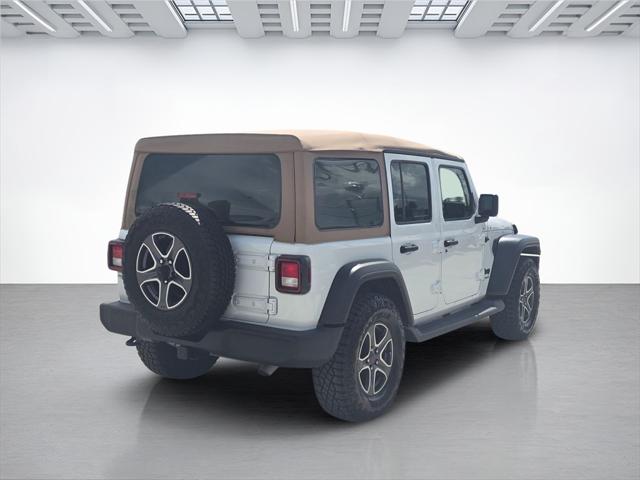 2020 Jeep Wrangler Unlimited Black and Tan 4X4