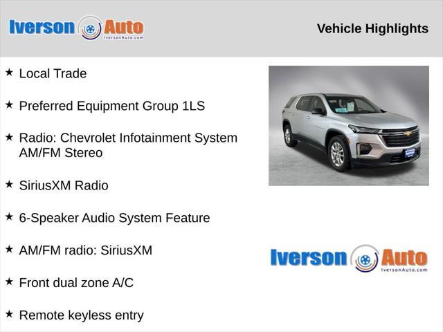 2022 Chevrolet Traverse FWD LS 2022 Chevrolet Traverse FWD LS