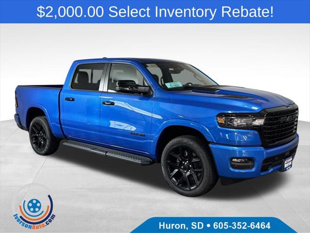 2025 RAM Ram 1500 RAM 1500 LARAMIE CREW CAB 4X4 57 BOX