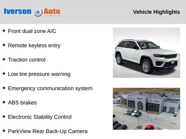 2025 Jeep Grand Cherokee GRAND CHEROKEE LAREDO X 4X4 2025 Jeep Grand Cherokee GRAND CHEROKEE LAREDO X 4X4