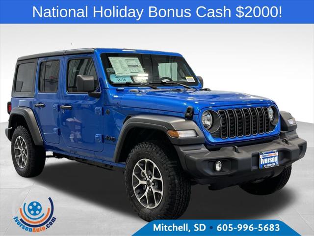 2026 Jeep Wrangler WRANGLER 4-DOOR SPORT S 2026 Jeep Wrangler WRANGLER 4-DOOR SPORT S