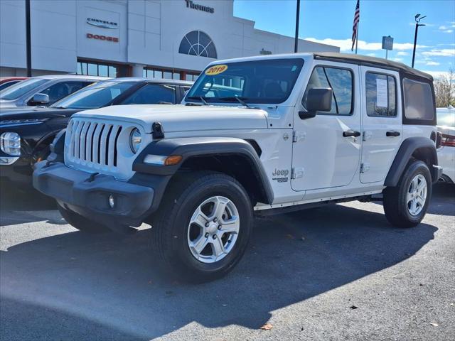 2019 Jeep Wrangler Unlimited Sport S 4x4 2019 Jeep Wrangler Unlimited Sport S 4x4
