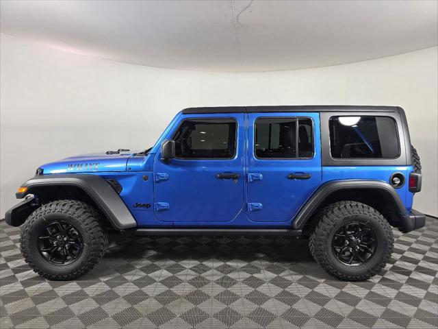 2025 Jeep Wrangler WRANGLER 4-DOOR WILLYS 2025 Jeep Wrangler WRANGLER 4-DOOR WILLYS