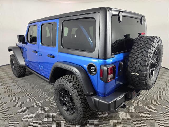 2025 Jeep Wrangler WRANGLER 4-DOOR WILLYS 2025 Jeep Wrangler WRANGLER 4-DOOR WILLYS
