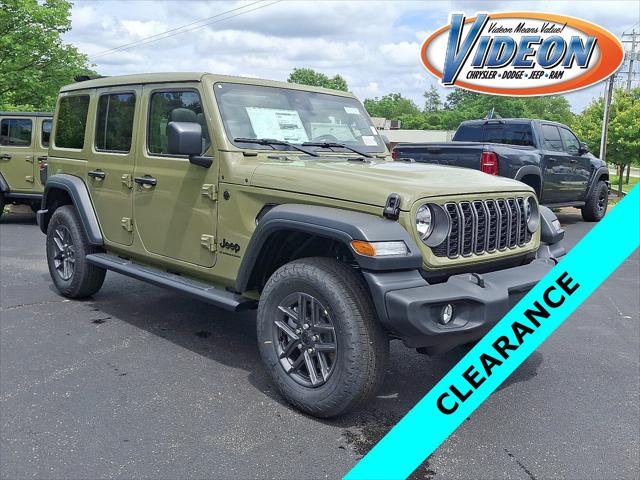 2025 Jeep Wrangler WRANGLER 4-DOOR SPORT S
