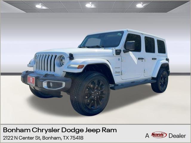 2021 Jeep Wrangler 4xe Unlimited Sahara 4x4 2021 Jeep Wrangler 4xe Unlimited Sahara 4x4
