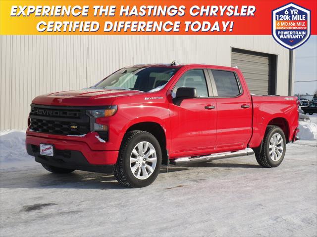 2022 Chevrolet Silverado 1500 4WD Crew Cab Short Bed Custom 2022 Chevrolet Silverado 1500 4WD Crew Cab Short Bed Custom