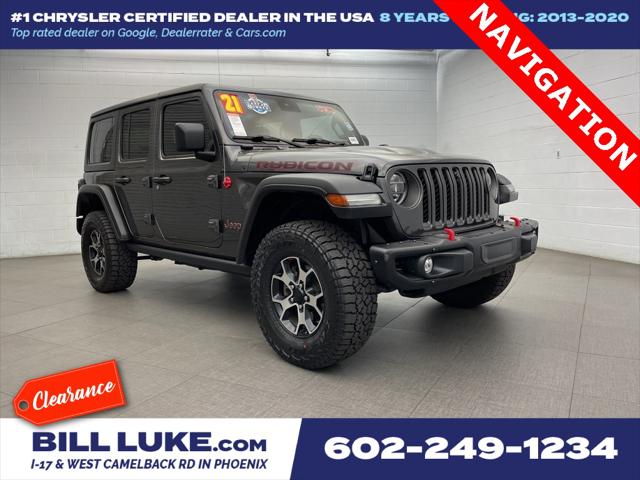 2021 Jeep Wrangler Unlimited Rubicon 4X4 2021 Jeep Wrangler Unlimited Rubicon 4X4