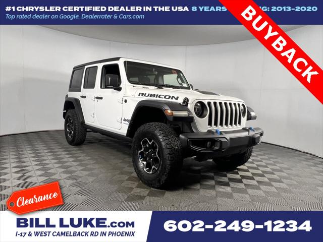2021 Jeep Wrangler 4xe Unlimited Rubicon 4x4 2021 Jeep Wrangler 4xe Unlimited Rubicon 4x4