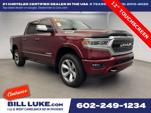 2021 RAM 1500 Limited Crew Cab 4x4 57 Box 2021 RAM 1500 Limited Crew Cab 4x4 57 Box