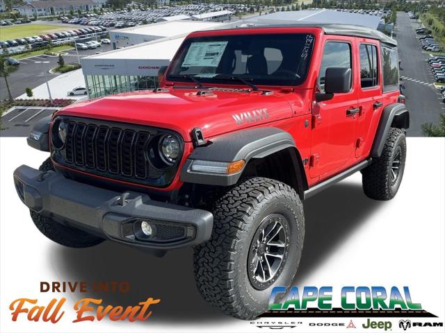 2025 Jeep Wrangler WRANGLER 4-DOOR WILLYS 2025 Jeep Wrangler WRANGLER 4-DOOR WILLYS