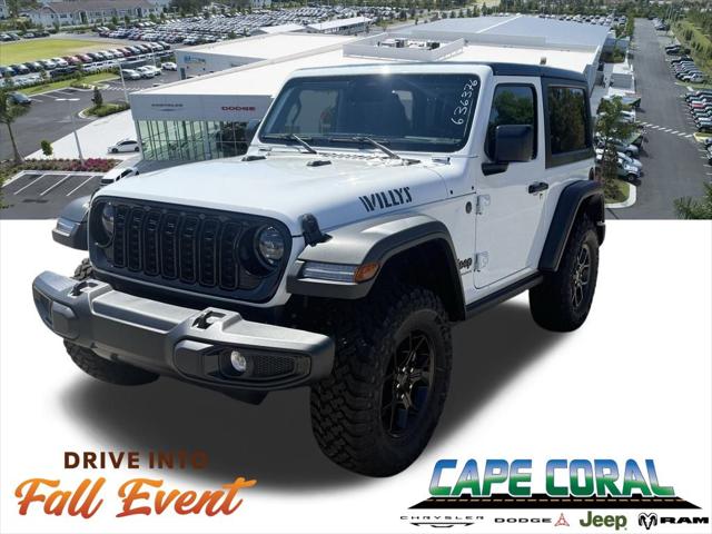 2025 Jeep Wrangler WRANGLER 2-DOOR WILLYS 2025 Jeep Wrangler WRANGLER 2-DOOR WILLYS