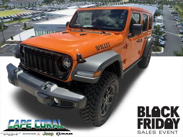 2025 Jeep Wrangler WRANGLER 4-DOOR WILLYS 2025 Jeep Wrangler WRANGLER 4-DOOR WILLYS