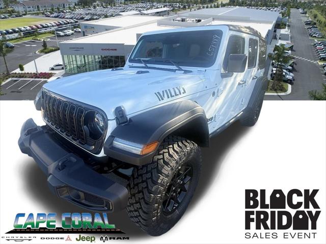 2025 Jeep Wrangler WRANGLER 4-DOOR WILLYS 2025 Jeep Wrangler WRANGLER 4-DOOR WILLYS