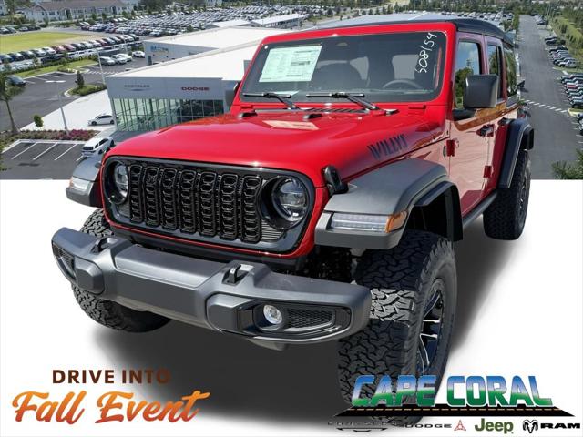 2025 Jeep Wrangler WRANGLER 4-DOOR WILLYS 2025 Jeep Wrangler WRANGLER 4-DOOR WILLYS