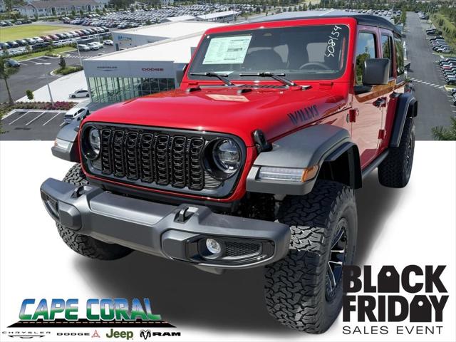 2025 Jeep Wrangler WRANGLER 4-DOOR WILLYS 2025 Jeep Wrangler WRANGLER 4-DOOR WILLYS