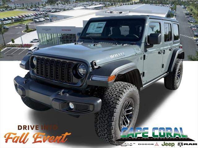 2025 Jeep Wrangler WRANGLER 4-DOOR WILLYS 2025 Jeep Wrangler WRANGLER 4-DOOR WILLYS