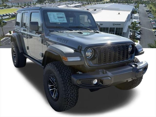 2025 Jeep Wrangler WRANGLER 4-DOOR WILLYS 2025 Jeep Wrangler WRANGLER 4-DOOR WILLYS