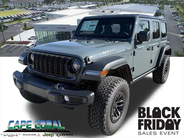 2025 Jeep Wrangler WRANGLER 4-DOOR WILLYS 2025 Jeep Wrangler WRANGLER 4-DOOR WILLYS