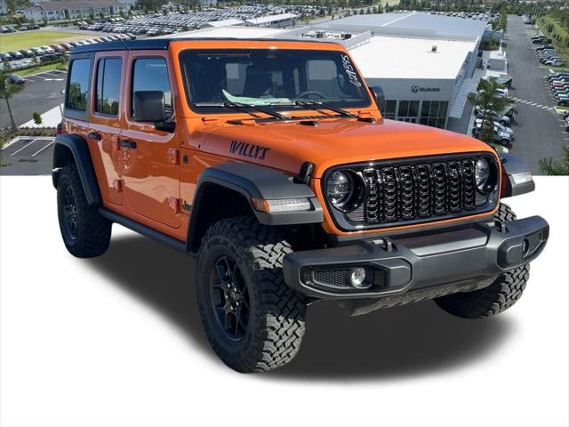 2025 Jeep Wrangler WRANGLER 4-DOOR WILLYS 2025 Jeep Wrangler WRANGLER 4-DOOR WILLYS