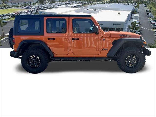 2025 Jeep Wrangler WRANGLER 4-DOOR WILLYS 2025 Jeep Wrangler WRANGLER 4-DOOR WILLYS