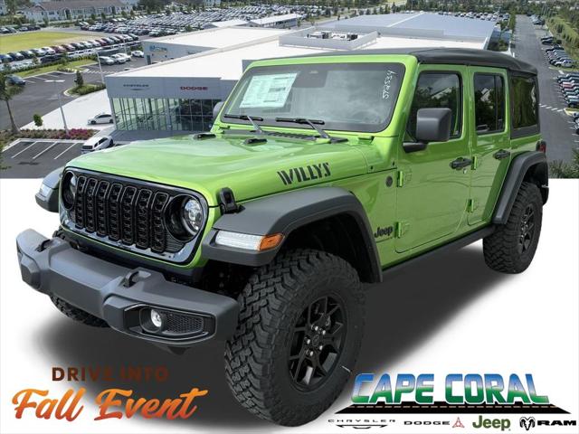 2025 Jeep Wrangler WRANGLER 4-DOOR WILLYS 2025 Jeep Wrangler WRANGLER 4-DOOR WILLYS