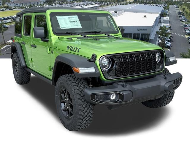 2025 Jeep Wrangler WRANGLER 4-DOOR WILLYS 2025 Jeep Wrangler WRANGLER 4-DOOR WILLYS