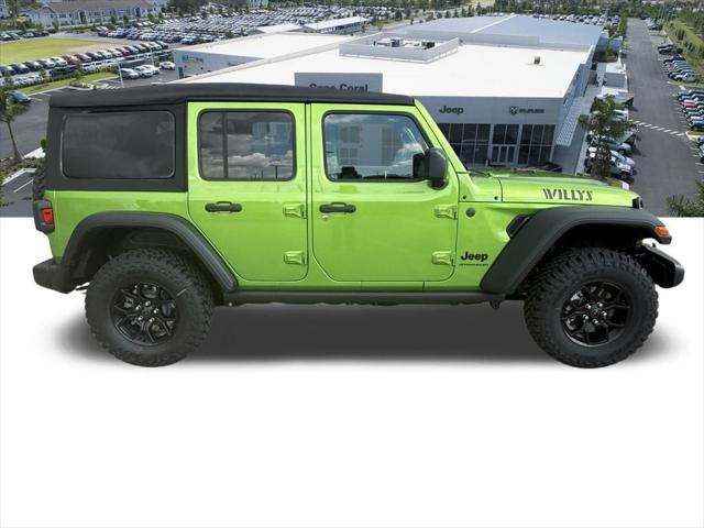 2025 Jeep Wrangler WRANGLER 4-DOOR WILLYS 2025 Jeep Wrangler WRANGLER 4-DOOR WILLYS