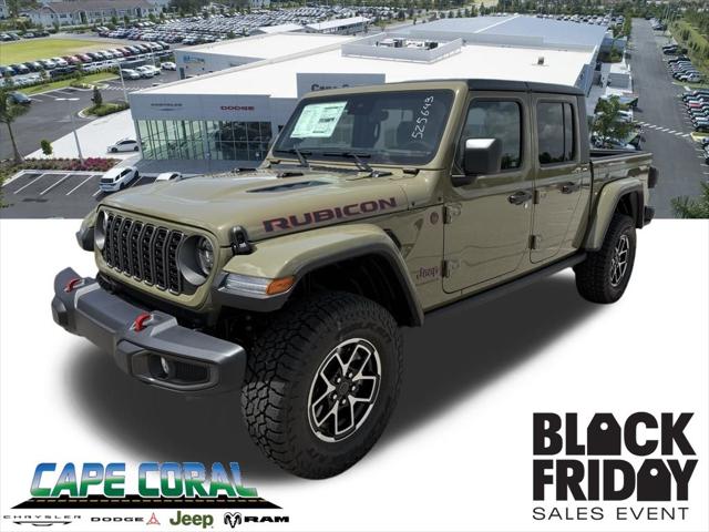 2025 Jeep Gladiator GLADIATOR RUBICON 4X4 2025 Jeep Gladiator GLADIATOR RUBICON 4X4