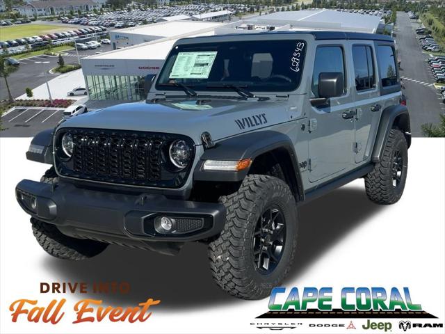 2025 Jeep Wrangler WRANGLER 4-DOOR WILLYS 2025 Jeep Wrangler WRANGLER 4-DOOR WILLYS