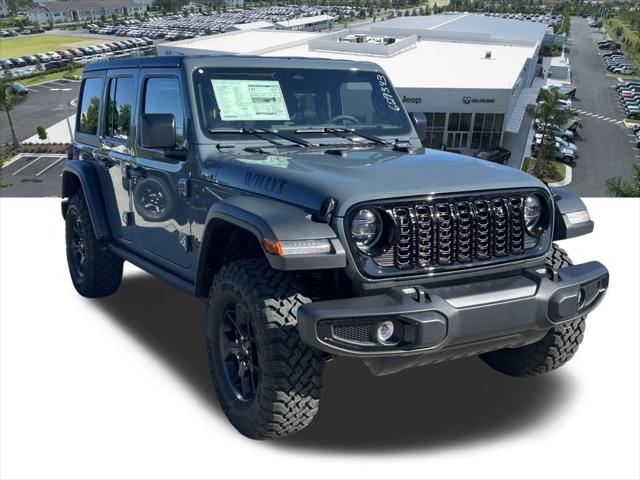 2025 Jeep Wrangler WRANGLER 4-DOOR WILLYS 2025 Jeep Wrangler WRANGLER 4-DOOR WILLYS