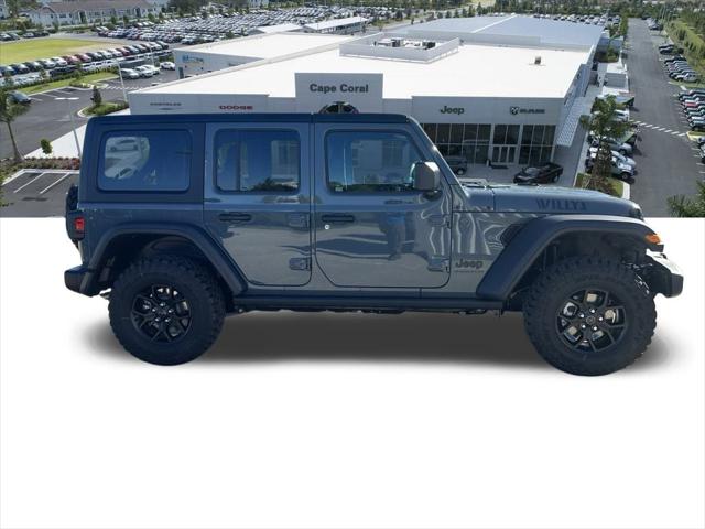 2025 Jeep Wrangler WRANGLER 4-DOOR WILLYS 2025 Jeep Wrangler WRANGLER 4-DOOR WILLYS
