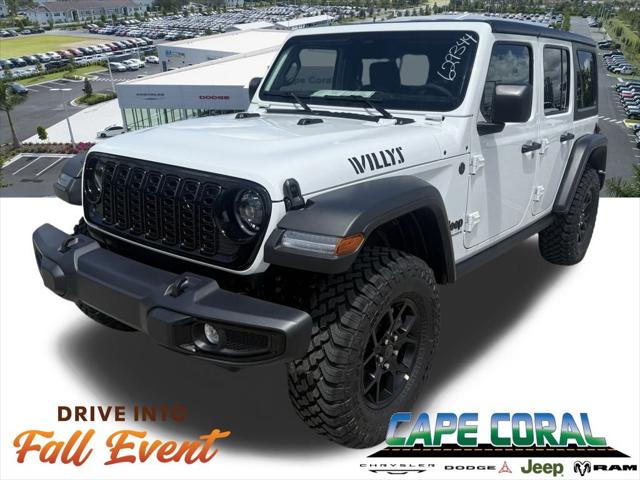 2025 Jeep Wrangler WRANGLER 4-DOOR WILLYS 2025 Jeep Wrangler WRANGLER 4-DOOR WILLYS