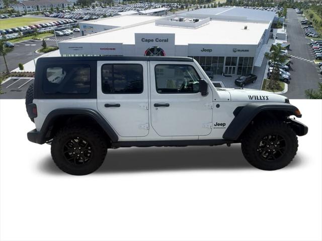 2025 Jeep Wrangler WRANGLER 4-DOOR WILLYS 2025 Jeep Wrangler WRANGLER 4-DOOR WILLYS