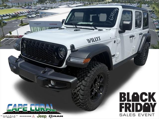 2025 Jeep Wrangler WRANGLER 4-DOOR WILLYS 2025 Jeep Wrangler WRANGLER 4-DOOR WILLYS