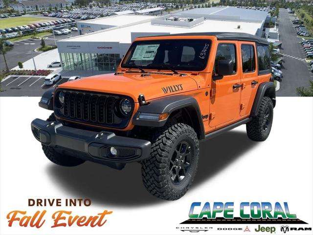 2025 Jeep Wrangler WRANGLER 4-DOOR WILLYS 2025 Jeep Wrangler WRANGLER 4-DOOR WILLYS